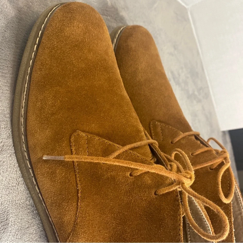 Sonoma Goods for Life + Vitalize Ortholite Mens 12M Suede leather boat. NWOT
